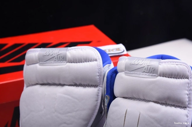 Rep Husky Jordan Racer Blue High CK6637-104 Air White Retro Zoom 1 0709
